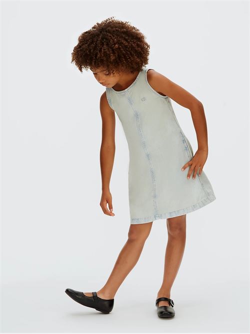 slvs lwt denim dress bleachout CALVIN KLEIN JEANS | LVCKSJH10G1A5
